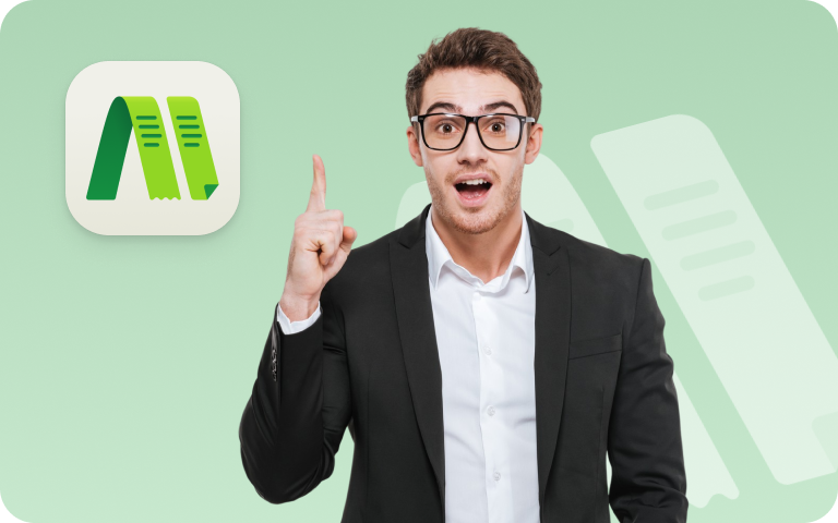 A man in a suit points to the ccMonet app icon, representing our experts. They leverage AI - powered tools to offer SMEs bookkeeping, reconciliation, and customized workflow solutions, with tax and compliance specialists ensuring financial accuracy and regulatory adherence.